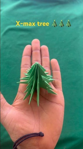 Paper Christmas Tree Tutorial 🌟 | Perfect DIY Christmas Decor Idea