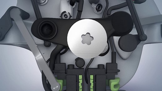 Mercedes Intake Manifold Swirl Flap Repair Kit Fixes Variable Vent Valve Control Lever and Actuator Rod by URO Premium