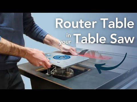 Add a Router Lift to your Table Saw Extension Wing