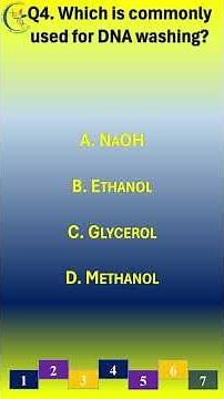 MB(ASCP) Exam: DNA Purification Explained in 60 Seconds 🧠 | Molecular Biology Made Simple
