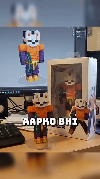 How To Create Minecraft Action Figure Easily?