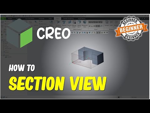 Creo How To Section View On Drawing