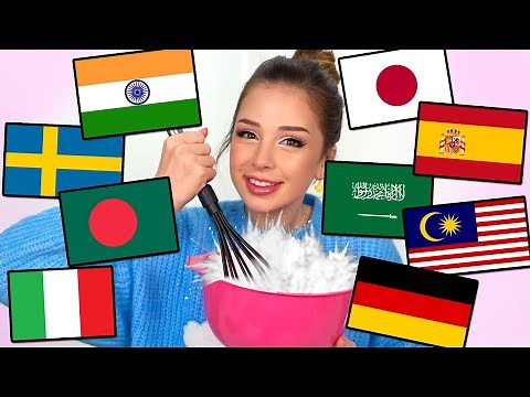 BAKING A CAKE IN FOREIGN LANGUAGES Challenge