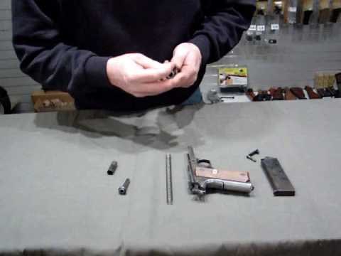 Colt 45 disassembly and reassembly