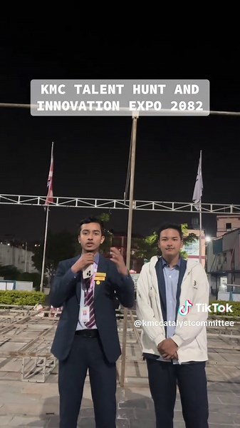 KMC Talent Hunt & Innovation Expo 2082 Get ready for the most exciting and dynamic event of 2082! From creativity and confidence to innovation and entertainment, this year’s KMC celebration has it all. 🎤 Singing & Dancing 👑 Mr & Miss KMC 💡 Science & Innovation Expo 🛍️ Haat Bazar 🌟 Talent Hunt Performances Join us and experience a day filled with energy, talent, and inspiration! 🚀 #KMCTalentHunt2082 #InnovationExpo2082 #MrAndMissKMC #HaatBazar #KMCEvents