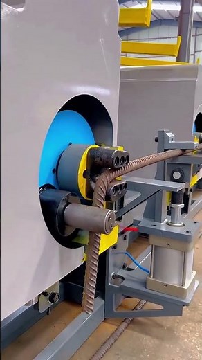 Smooth and Easy Bending of Heavy Threaded Rods - Good tools and machinery make work easy