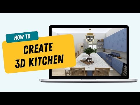 Create a 3D Kitchen with RoomSketcher