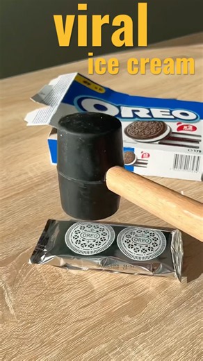 How to make Oreo cookies ice cream?🍪🔥🍦