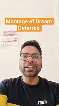 Montage of Dream Deferred by Langston Hugh