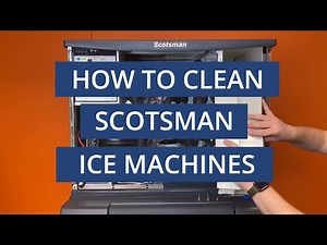 How To Clean a Scotsman Ice Machine Cuber (Part 3)