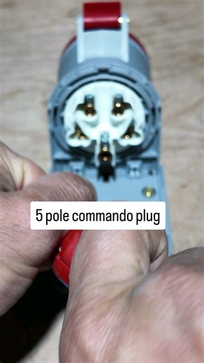 Commercial & Maintenance Electrician | Fast West End Call-Outs on Instagram: "Installing a 5-pole 16A MCG commando socket from CEF. For reliable three-phase power Suitable for commercial, industrial, and event power applications"