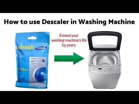 How to use Descaler in Washing Machine | NikGoals