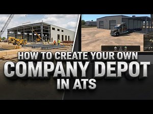 How to Create a Custom Company Depot in ATS 🚛 | Jabs Modshop Garage + ModStudio Tutorial