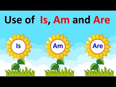 use of Is Are Am English Grammar for children |learn helping verbs |#isamare |#etoddlers