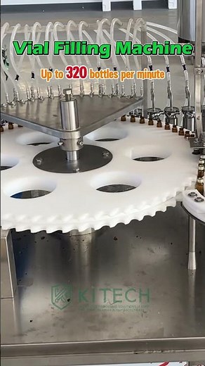 Vial Filling Machine | Automatic Aseptic Filling for Pharma & Biotech Industry #fillingmachine