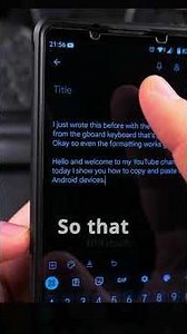 Android How to Copy Paste Cut Select All 2