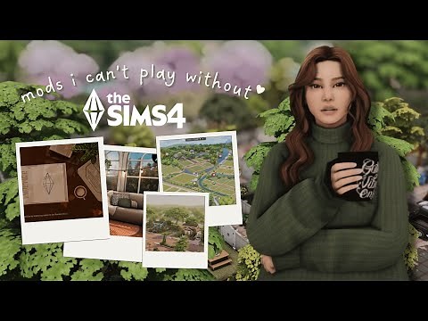 mods i can't play without & how to install them ~ essentials, cozy and aesthetic | the sims 4