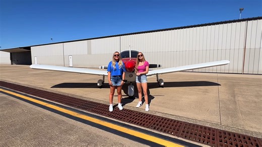 271K views · 3.3K reactions | I took my good friend Allie for her first flight in my small airplane and was she was really nervous! SHE EVEN GOT TO FLY IT! :) Subscribe to chat with me and see exclusive stuff! :) https://www.facebook.com/becomesupporter/FlyWithKay.Official/ Learn how to fly today. Start here: https://pilotinstitute.com/flywithkay @pilotInstitute @sanantonioriverwalk #aviation #travel | Flywithkay | Facebook