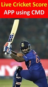 Prompt: I would like to create a Python Flask Application that shows me a list of live scores of cricket matches. There is a RSS Feed for this that is available over here: https://static.cricinfo.com/rss/livescores.xml. Let's use that. Learn how to build a Live Cricket Score App that runs directly in your Command Prompt (CMD) using the power of Gemini CLI ⚙️ and Python! This tool fetches real-time scores using ESPN Cricinfo's live RSS feed and displays them beautifully right in your terminal win