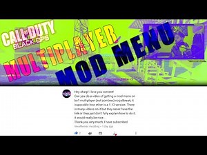 How To Install Black Ops 1 Multiplayer Mod Menu [REQUESTED]