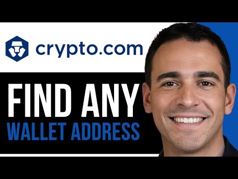 NEW! How To Find Any Crypto Wallet Address on Crypto.com | Easiest Method