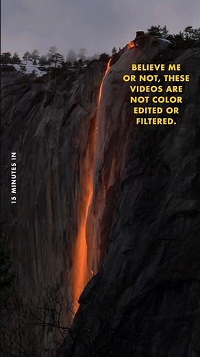 Yosemite's FIREFALL 🔥