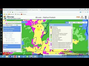 Thematic maps in Bhuvan Portal GIS PLANNING PART - 2 ( 12 तरह के नक्शे) #gis #bhuvan #isro