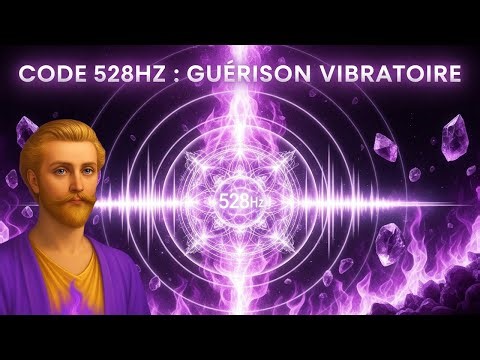 Code 528Hz: La clé de la Flamme Violette pour votre guérison vibratoire Saint Germain