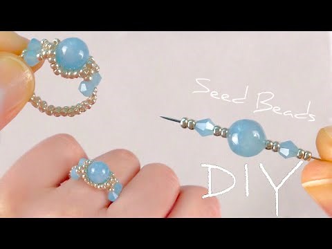 Seed Bead Ring Tutorial: How to Make a Beaded Ring