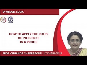 How to Apply the Rules of Inference in a Proof