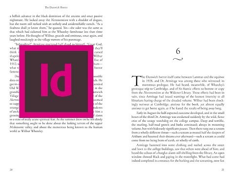 Indesign CC: How to format a novel from start to finish