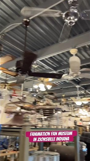 Tons of Ceiling Fans at the Fanimation Fan Museum in Zionsville IN