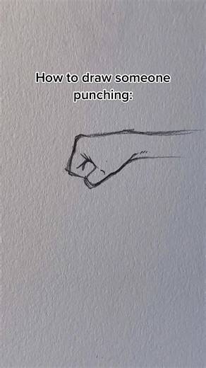 Anime Hand Tutorial: How to Draw Punching Hands