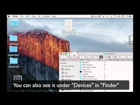 How to Eject a flash drive or External drive from a Mac