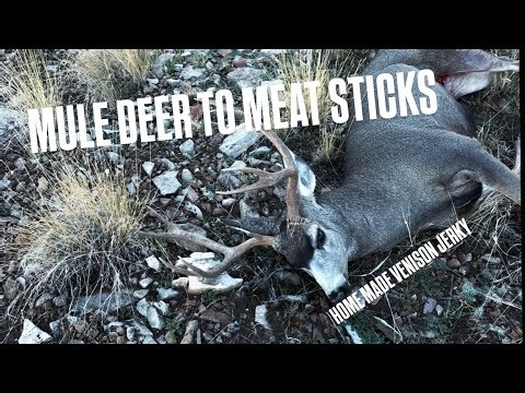 Mule Deer to Meat Sticks: Harvesting and Processing Wild game at home
