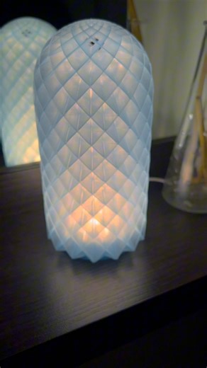 Translucent PLA Lamp🤩#layerworks #lamp #light #translucent #3dprinting | LayerWorks