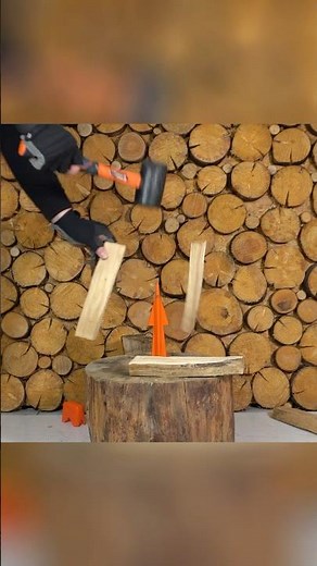 Effortless Wood Splitting with the Forest Master FM9LS Manual Kindling & Log Splitter #forestmaster