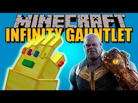 INFINITY GAUNTLET MOD - Thanos' Glove (Avengers) - Minecraft mod 1.8.9, 1.7.10 Review