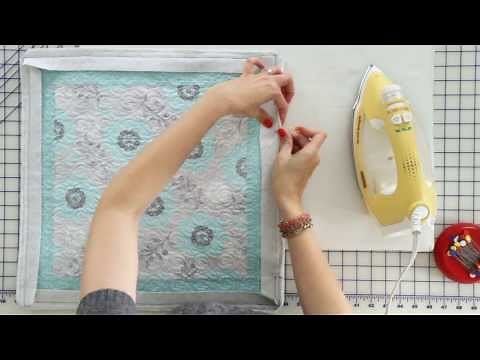 How to Hand Bind a Quilt featuring the Binding Tool - Fat Quarter Shop