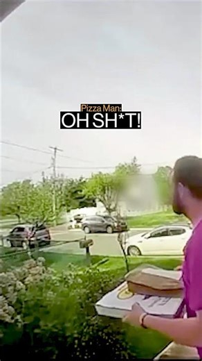 Pizza Man Stops A Police Chase