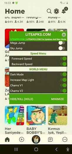 roblox mod menu apk happymod