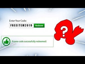 PROMO CODES ROBLOX 2019