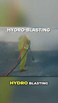 Insane Pool Renovation Trick! 30,000 PSI Hydro Blasting! #hydroblasting #pool renovations