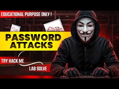 How Hackers Crack Any Password Explained | TryHackMe “Password Attacks” Hard Lab Walkthrough