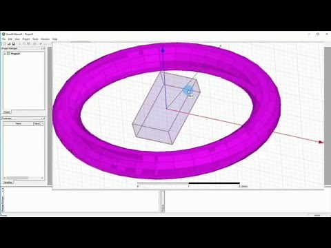 231 Ansys Maxwell | Magnetoestatic | Torque of Permanent Magnet 1:3