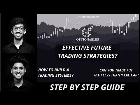 Nifty Future Strategy | Step by Step Guide to Build Trading Systems | Option Strategy | Optionables