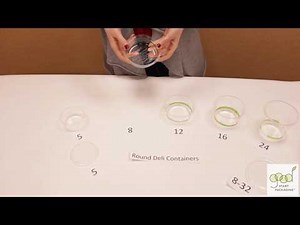 DEMO: PLA Round Deli Containers