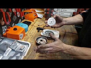 "How to"... Stihl chainsaw Rewind/starter assembly repair and assembly... JCS version