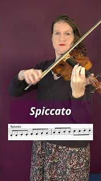 17 violin bowing techniques + sheet music symbols