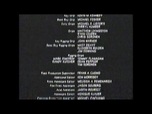 American Pie 2 (2001) End Credits (TBS 2009) #2